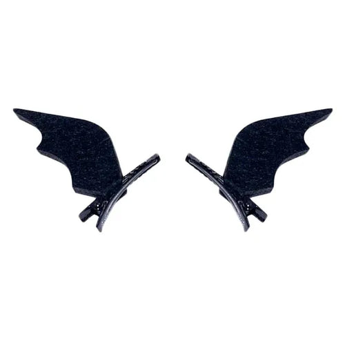 1 Pair Black Devils Wing Hair Clips Gothic Cosplay