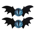 1 Pair Handmade Random Color Monster Eye Devil Wings Clips