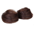 1 Pair Straight Hair Double Ponytail Hairpieces Brown