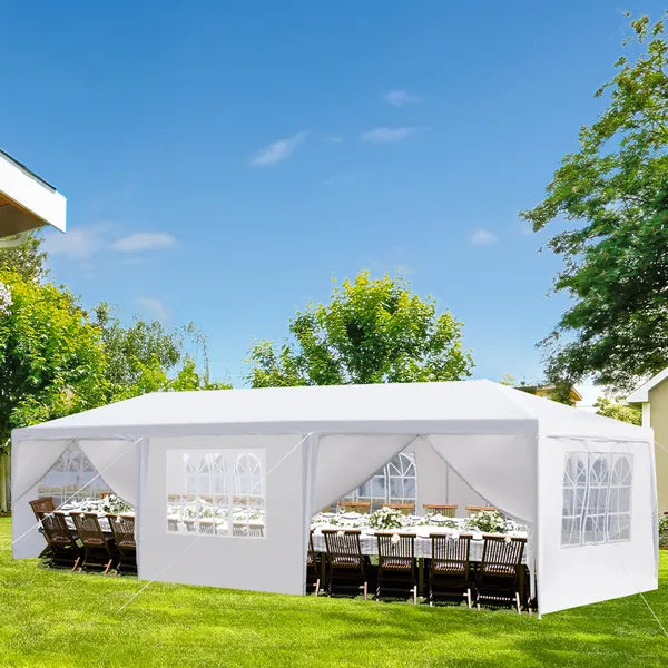 10x30 Outdoor Party Tent with 8 Removable Sidewalls