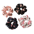 12 Pcs Multicolor Flamingo Hair Scrunchies Elastic Hair Band