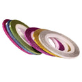 12 Rolls 2mm Random Color Striping Tape Line Nail Art
