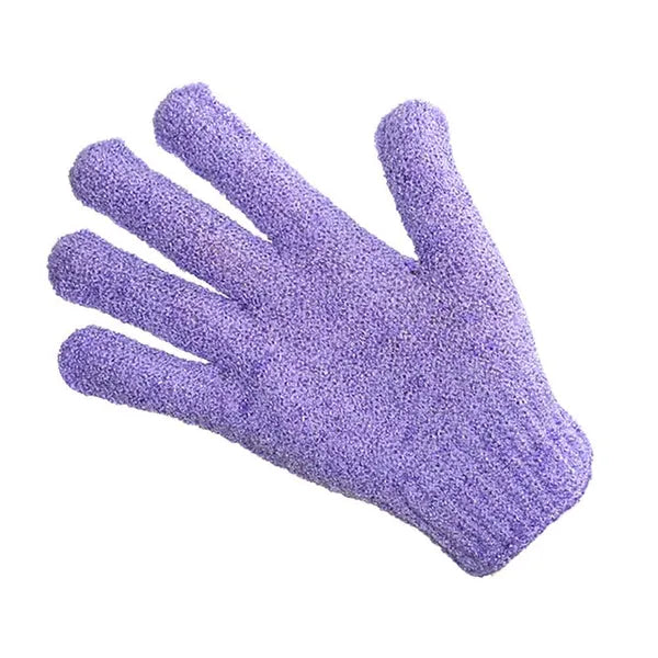 2 Pairs Cleansing Scrubber Bath Mitts Exfoliating Gloves