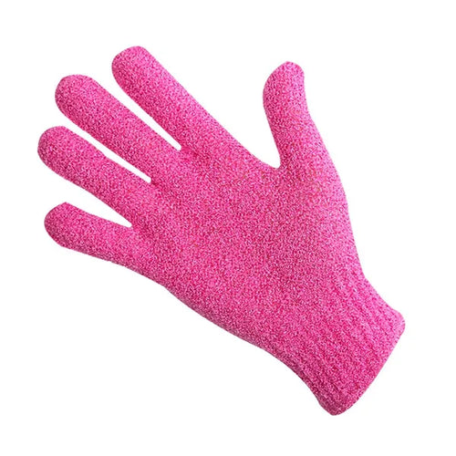 2 Pairs Exfoliating Gloves Cleansing Scrubber Bath Mitts