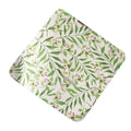 2 Pcs Green Leaves Flower Glasses Cloth Suede