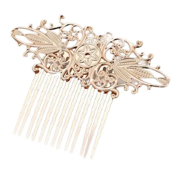 2 Pcs Retro 13 Teeth Hair Side Comb Bridal Vintage
