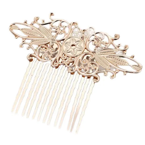2 Pcs Retro 13 Teeth Hair Side Comb Bridal Vintage