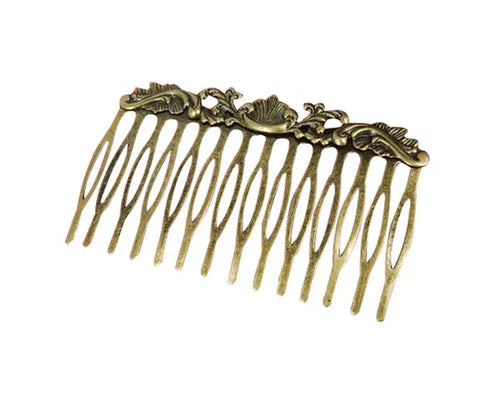 2 Pieces Retro Cirrus Decorative Handmade Mini Combs