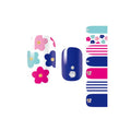 3 Sheet Colorful Nail Wraps Nail Decoration Stickers