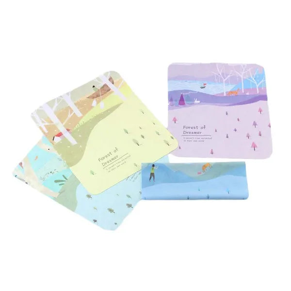 4 Pieces Microfiber Glasses Cleaning Cloth