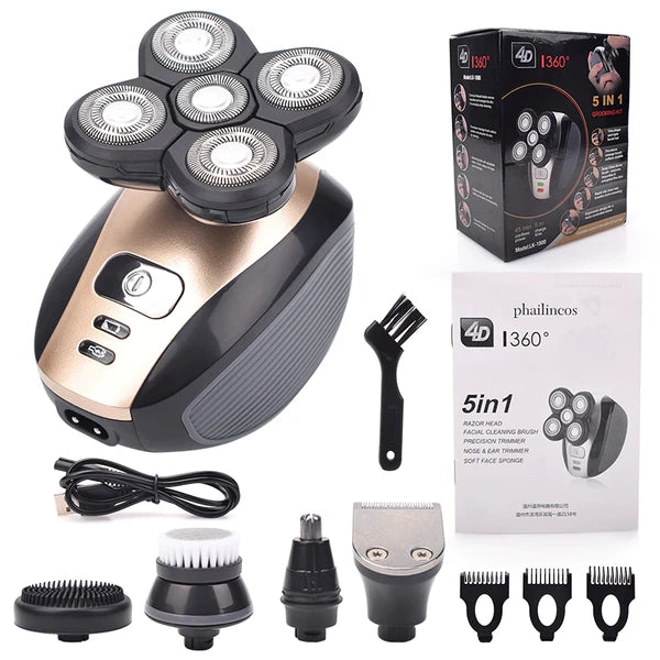 5-in-1 Rotary Electric Shaver 2