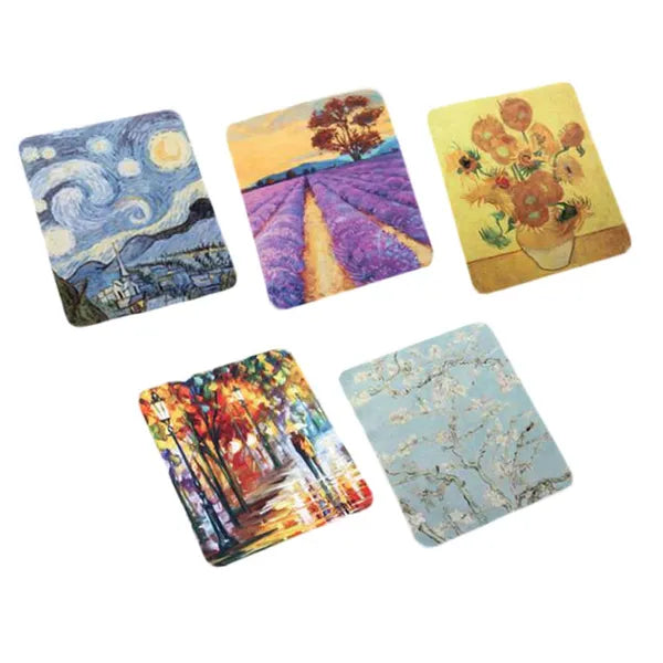 5 Pcs Suede Eyeglass Cloth Microfiber Cleaning Cloth