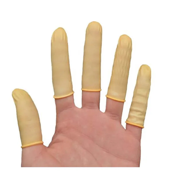 500 Pcs Disposable Latex Finger Cots Finger Gloves