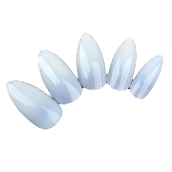 600 Pieces Natural Color Sharp False Fingernails