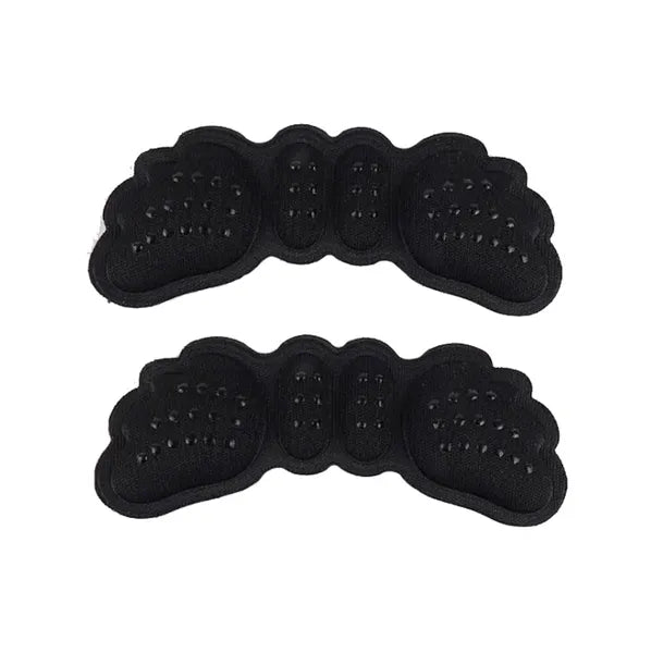 8 Pack Anti-Slip Heel Grips Liner Insert Black