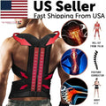 Adjustable Posture Corrector Low Back Support Shoulder Brace