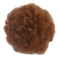 Afro Puff Drawstring Hair Bun Extension Short Light Brown