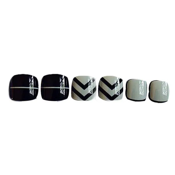 Artificial Nails Short False Nails Toenails Simple