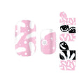 Beautiful Feather Set of 3 Nail Art Sticker Decals