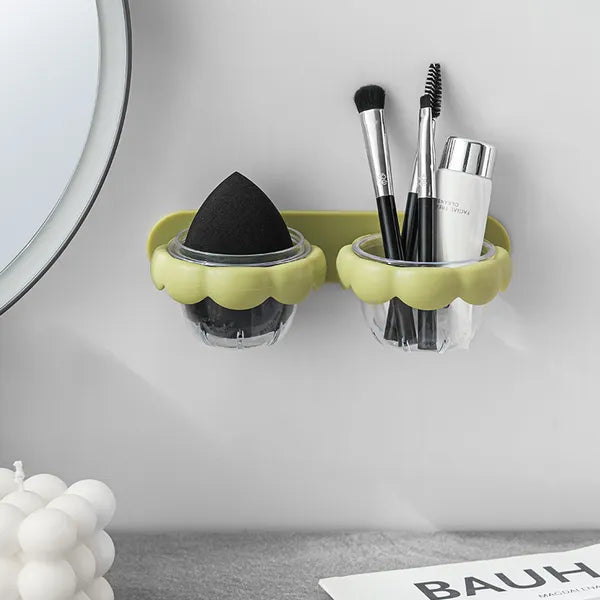 Beauty Egg Organizer Sponge Makeup Bracket Wall-Mounted