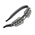 Bling Bling Rhinestone Headband Beaded Hair Hoop Mesh