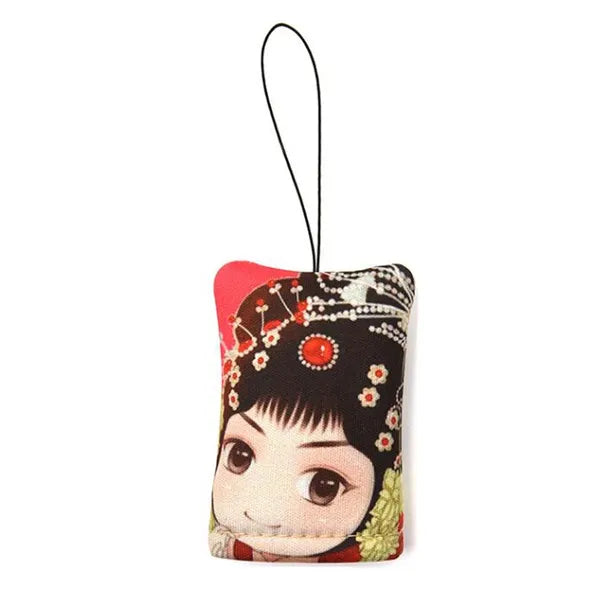 Chinese Style Red Peking Opera Cleaning Cloth