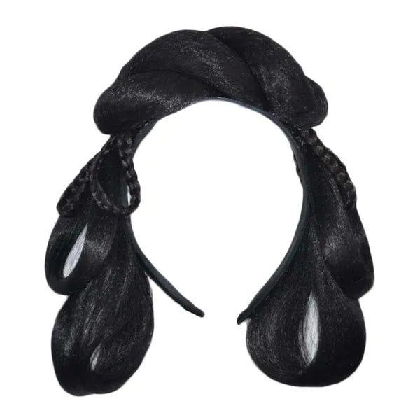 Chinese Traditional Costume Hairpiece Wig Updo Headband