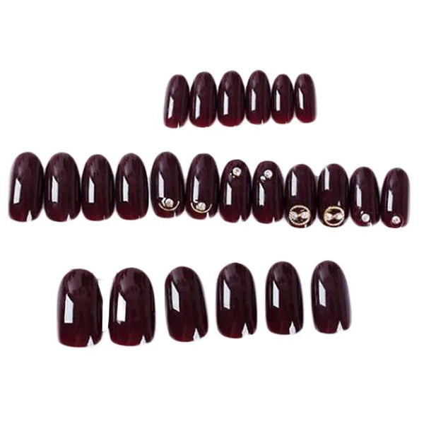 Crineous Beads False Fingernails Wedding