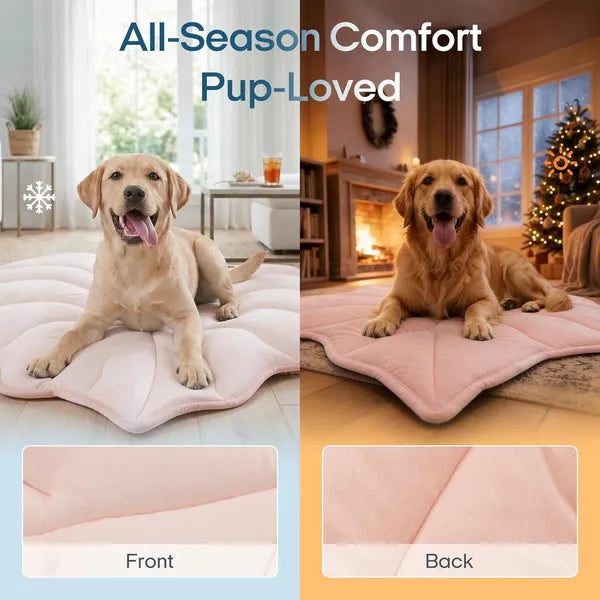 Dog Cooling Mat, Washable Pet Cooling Mat,Large 47" x 45" Thick & Durable Large Cooling Mat for Dogs, Portable Foldable Premium Cooling Pad for Indoor, Outdoor, Travel, Camping, Patio and Beach