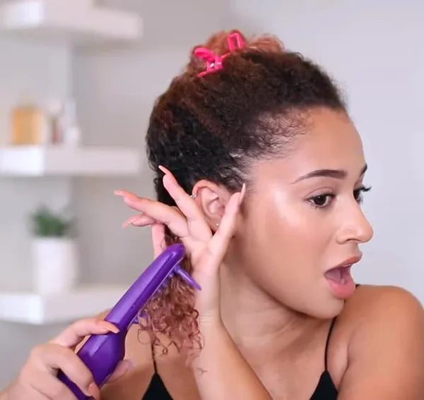 Electric Detangling Brush Wet Dry Hair Comb Anti-Tangle