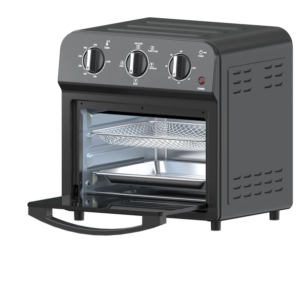 Family Size Air Fryer Toaster Oven Combo,13QT,360° Hot Air Circulation for Healthy Oil-Free Cooking, Multifunctional Convection Contertop Oven, Adjustable Time & Temp Control