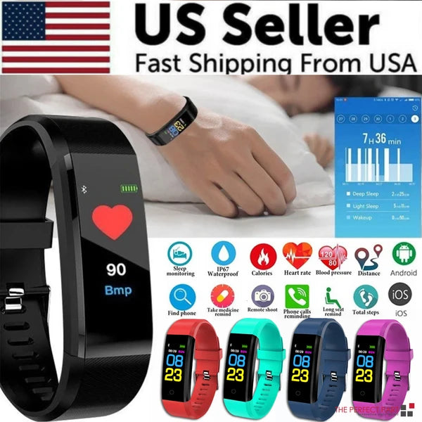 Fitness Smart Watch Activity Tracker Heart Rate 2