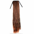 Flaxen 50 cm Long Hair Wig Synthetic Extension Ponytail Braid