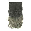 Gradient One-piece Two Tone Curly Clip-on Style 2