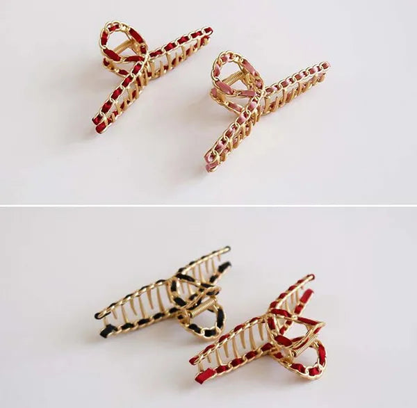 Hair Claw Clip Black b