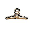 Hair Claw Clip Black White