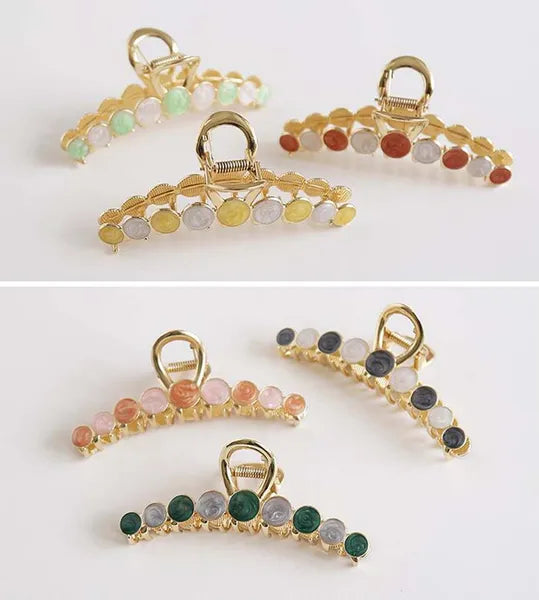 Hair Claw Clip Flower Style 1 b