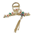 Hair Claw Clip with Tassel Style 3