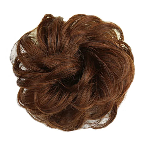 Messy Hair Bun Donut Hairpieces Updo Elastic Chignon Style 1
