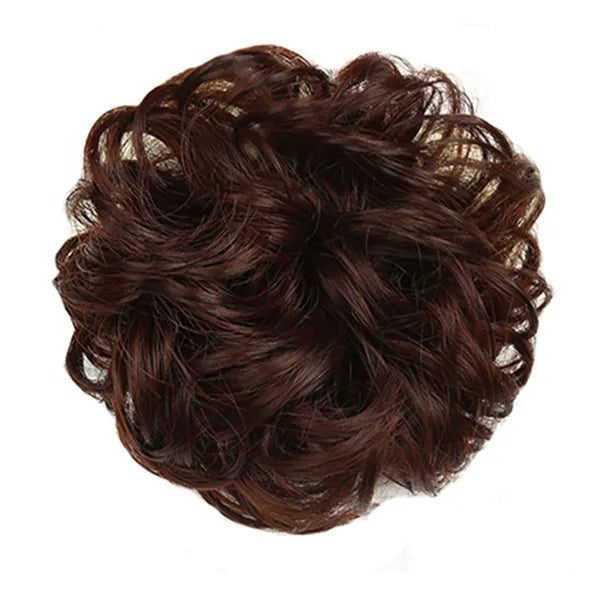 Messy Hair Bun Donut Hairpieces Updo Elastic Chignon Style 2