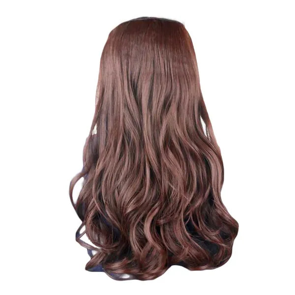 One-piece Curly Wave Clip-on Hair Extensions Style 1