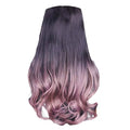 One-piece Gradient Clip-on Hair Extensions Style 1
