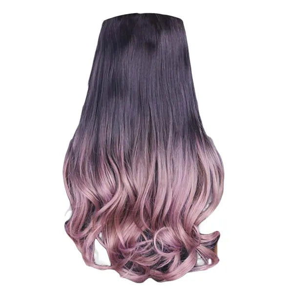 One-piece Gradient Clip-on Hair Extensions Style 1
