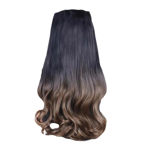 One-piece Gradient Clip-on Hair Extensions Style 3