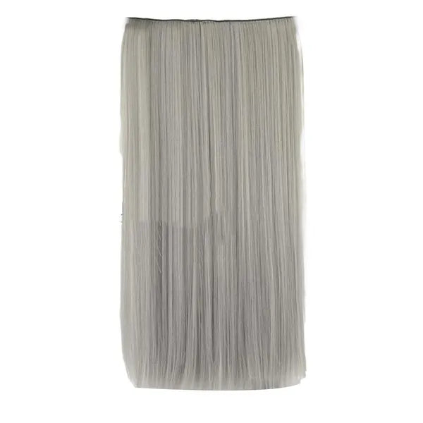 One-piece Straight Hair Clip-on Hairpieces 5 Clips 20in