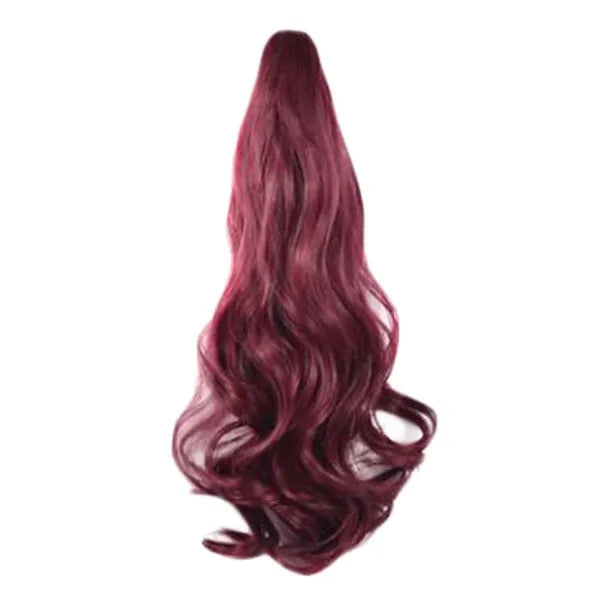 Ponytail Extension Claw Curly Wavy Clip-on Style 1