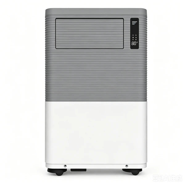 Portable Air Conditioner, 3-in-1 Cooling Dehumidifier Fan Unit with Rolling Wheels, Compact Room AC for Bedroom Apartment Office, Easy Window Installation Kit Included
