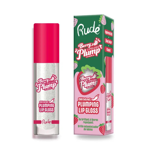 RUDE Berry Juicy Plumping Lip Gloss Style 6