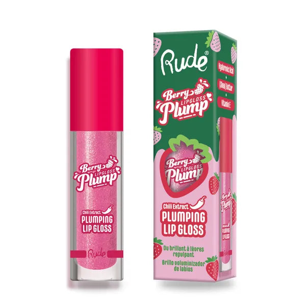 RUDE Berry Juicy Plumping Lip Gloss Style 7