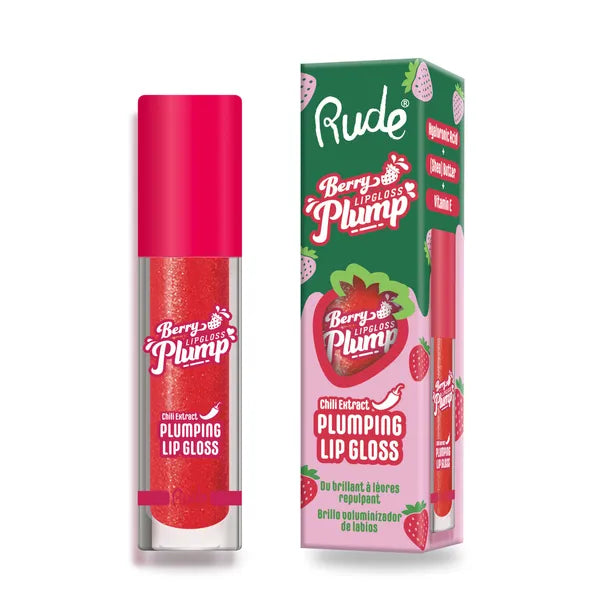 RUDE Berry Juicy Plumping Lip Gloss Style 3